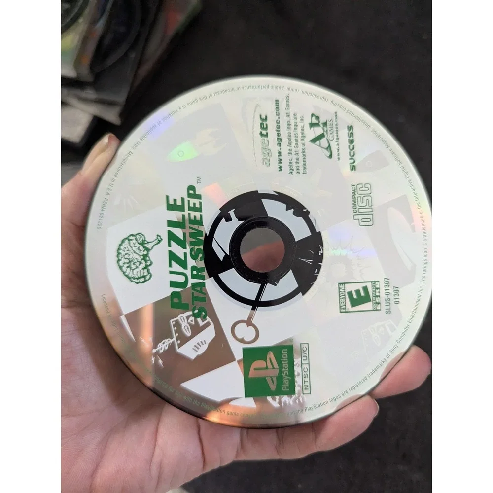 Puzzle Star Sweep (Sony PlayStation 1, 2001) TESTED &‎ WORKING
